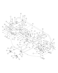 Control Assembly Diagram and Parts List for M54-KW (53BB5DBW150-23-HP)(2003 1/2) Cub Cadet Lawn Tractor